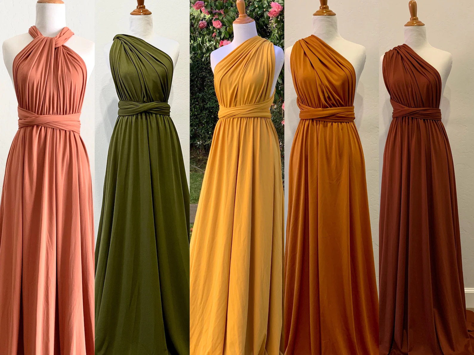 Spandex infinity dress sales