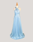 Baby blue Infinity Dress/ Wrap Convertible Bridesmaid Dress