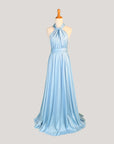 Baby blue Infinity Dress/ Wrap Convertible Bridesmaid Dress