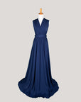 Navy Infinity Dress/ Wrap Convertible Bridesmaid Dress
