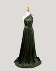 Olive Green Velvet Infinity Dress/ Wrap Convertible Bridesmaid Dress