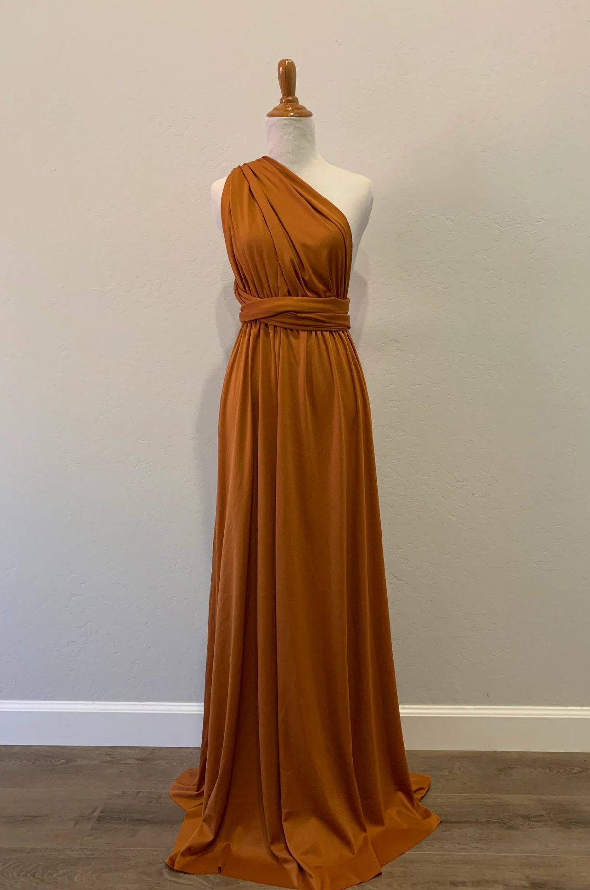 Infinity Dress Wrap Convertible Bridesmaid Dress Custom Size 30