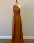 Copper Infinity Dress/ Wrap Convertible Bridesmaid Dress