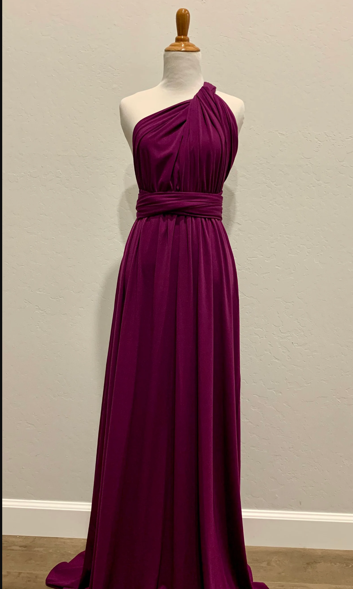 Infinity Dress/Wrap Convertible Bridesmaid Dress/Custom Size/30+ Color Floor 41 Inches / Average(0-14)
