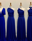 Royal Blue Infinity Dress/ Wrap Convertible Bridesmaid Dress
