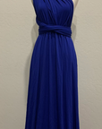 Royal Blue Infinity Dress/ Wrap Convertible Bridesmaid Dress