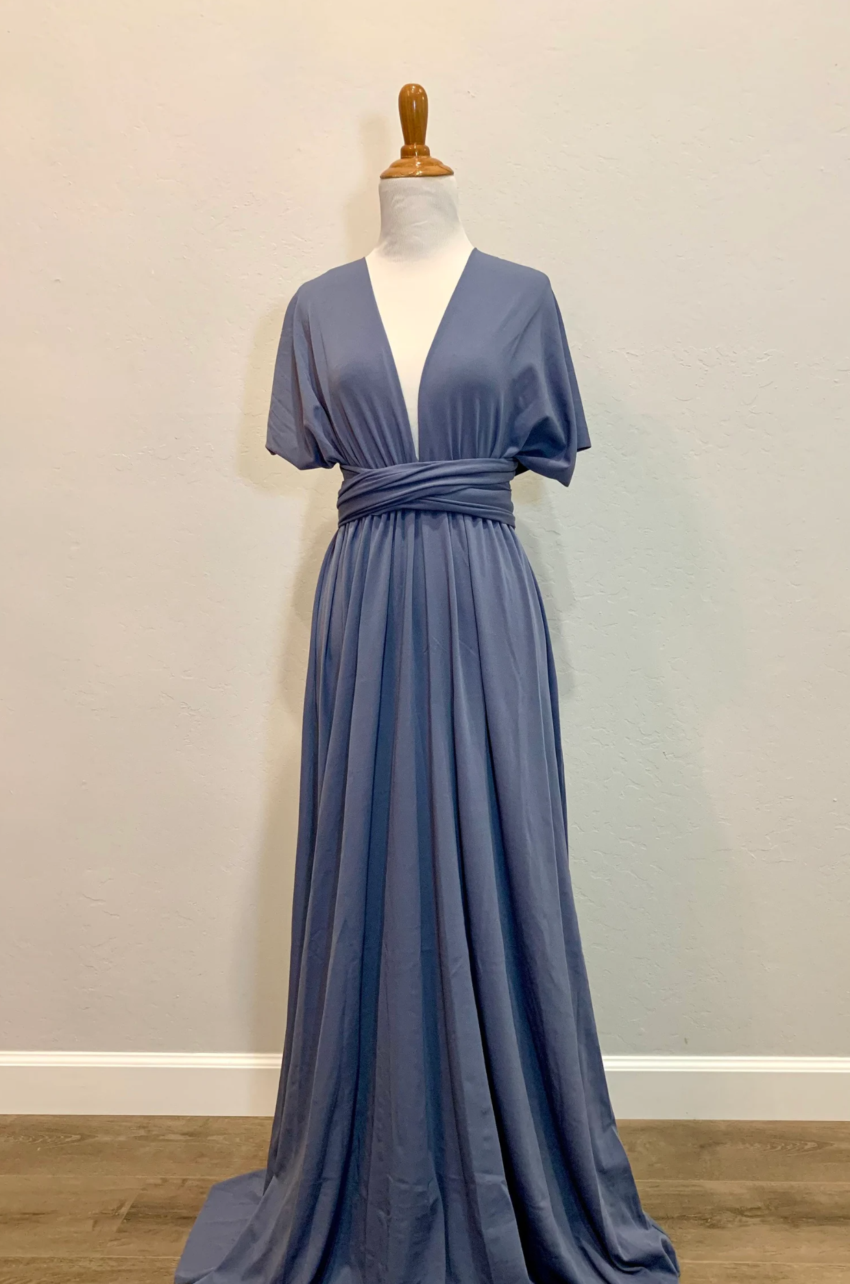 Infinity Dress/Wrap Convertible Bridesmaid Dress/Custom Size/30+ Color Floor 39 inches / Average(0-14)