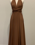 Chocolate Infinity Dress/ Wrap Convertible Bridesmaid Dress
