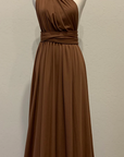 Chocolate Infinity Dress/ Wrap Convertible Bridesmaid Dress
