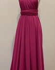 Magenta Infinity Dress/ Wrap Convertible Bridesmaid Dress