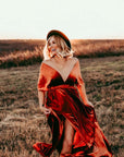 Custom Velvet dress Infinity Dress