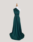 Green Infinity Dress/ Wrap Convertible Bridesmaid Dress