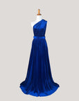 Royal Blue Velvet Infinity Dress/ Wrap Convertible Bridesmaid Dress