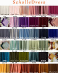 Spandex Pocket Squares/30+Color Wedding Accessories Handmade - ScholleDress