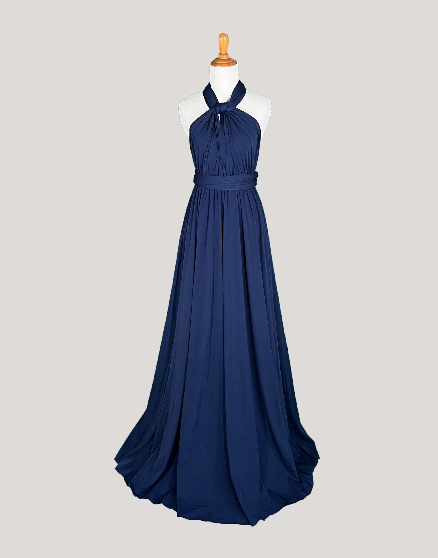 Navy Infinity Dress/ Wrap Convertible Bridesmaid Dress
