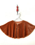 Velvet shawl cover up for bridesmaid dress