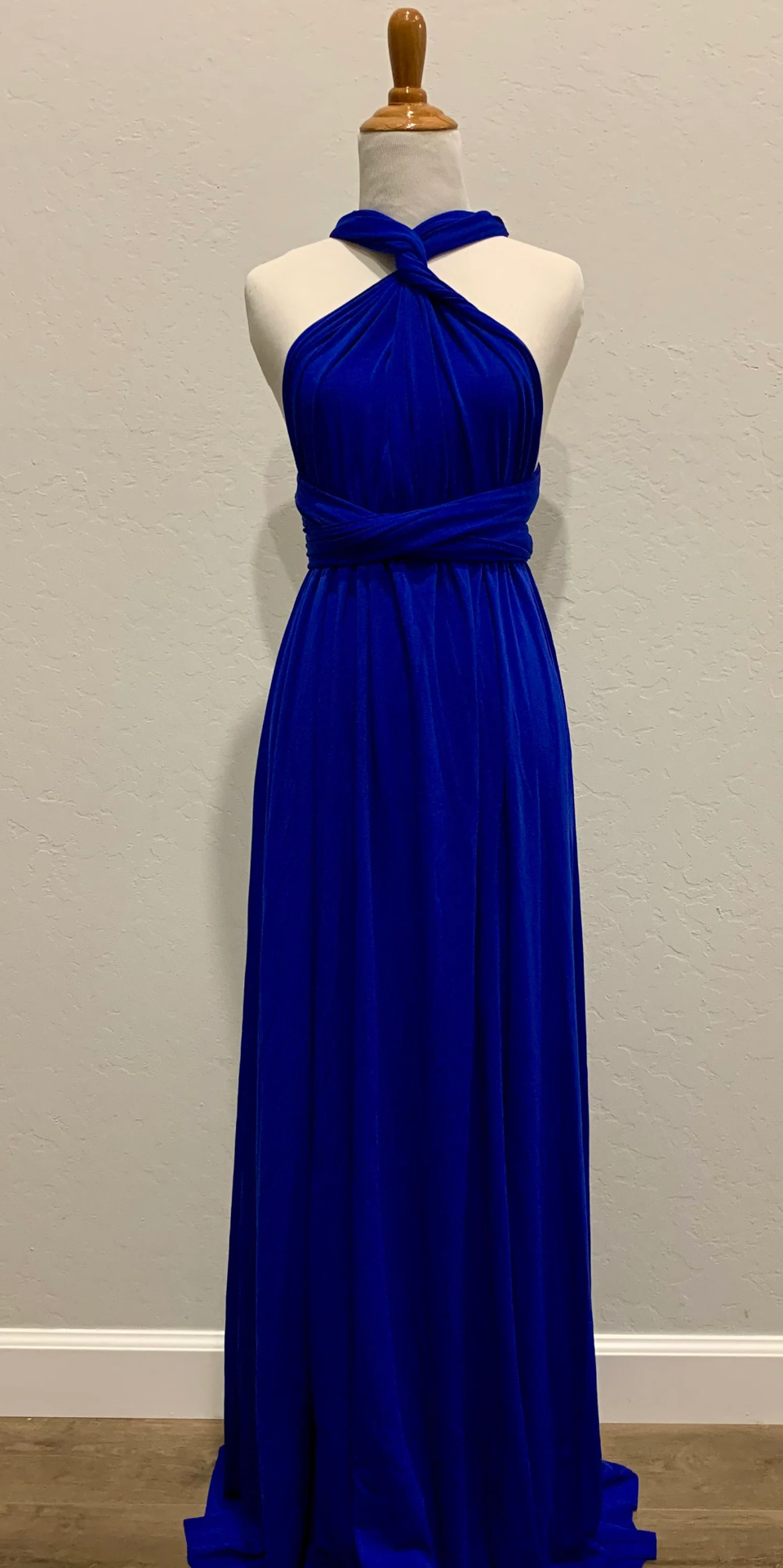 Royal Blue Infinity Bridesmaid Dress