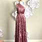 Dark Mauve Crushed Velvet Infinity Dress/ Wrap Convertible Bridesmaid Dress,J23-29 - ScholleDress