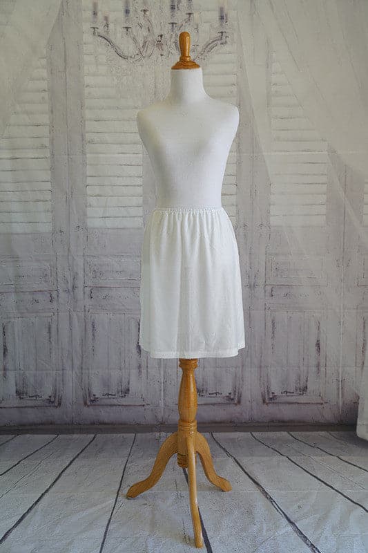 White Half Slip For lighter colored infinity dresses. - ScholleDress