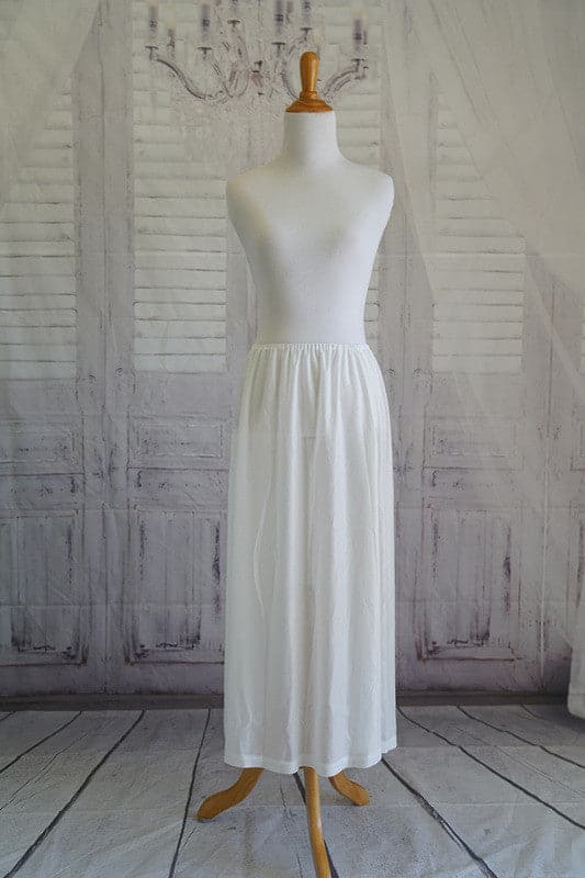 White Half Slip For lighter colored infinity dresses. - ScholleDress