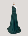 Green Infinity Dress/ Wrap Convertible Bridesmaid Dress