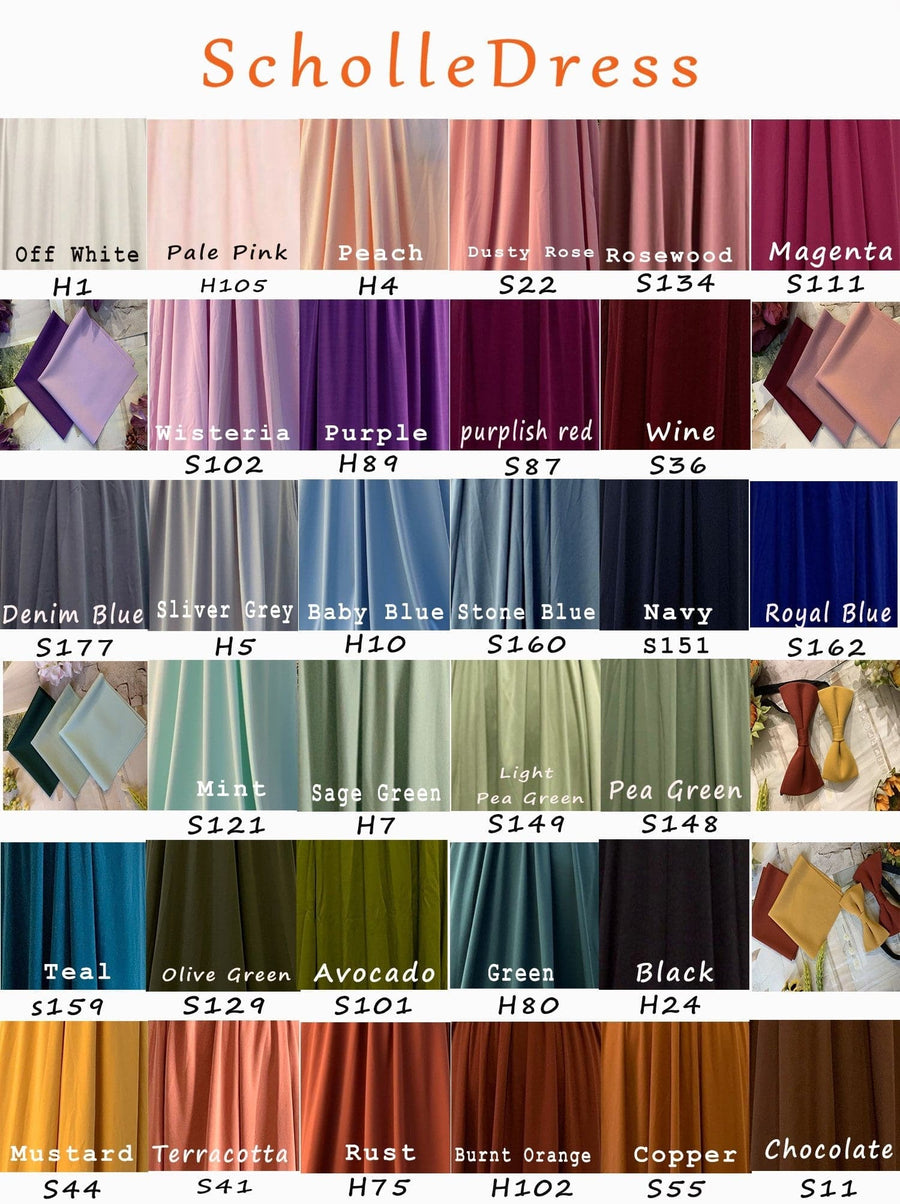 Denim Blue Infinity Dress/ Wrap Convertible Bridesmaid Dress- S177 - ScholleDress